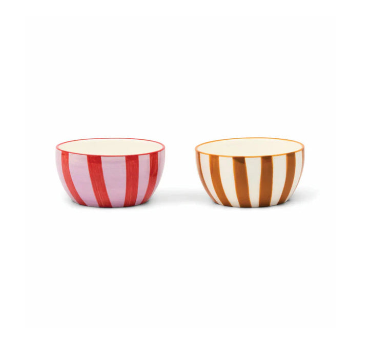 Here’s How Bella Set Of Two Dip Bowls Lilac/Rust