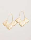 Spartina Richmond Hill Wire Hoop Earrings 18KT Gold Plated