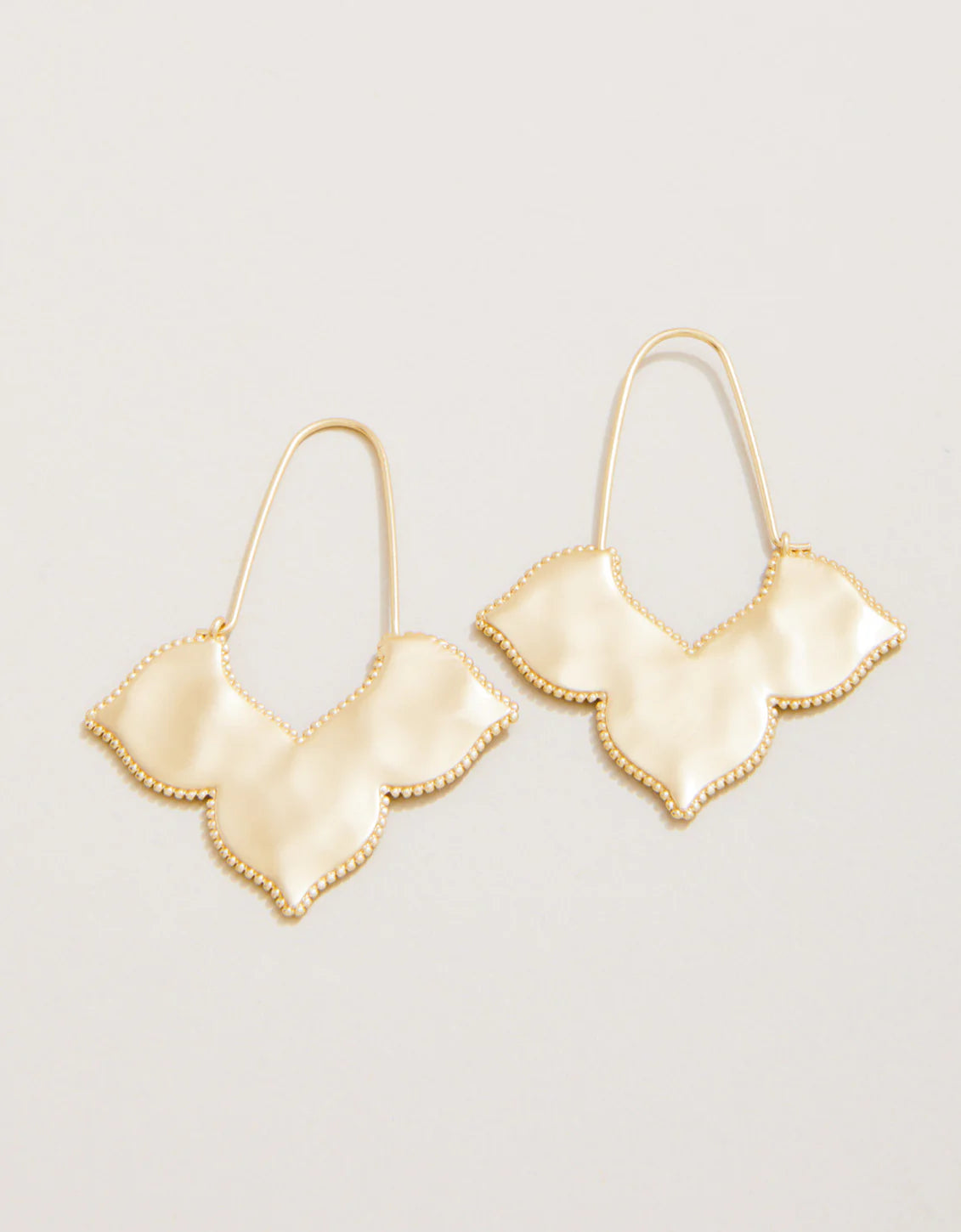 Spartina Richmond Hill Wire Hoop Earrings 18KT Gold Plated