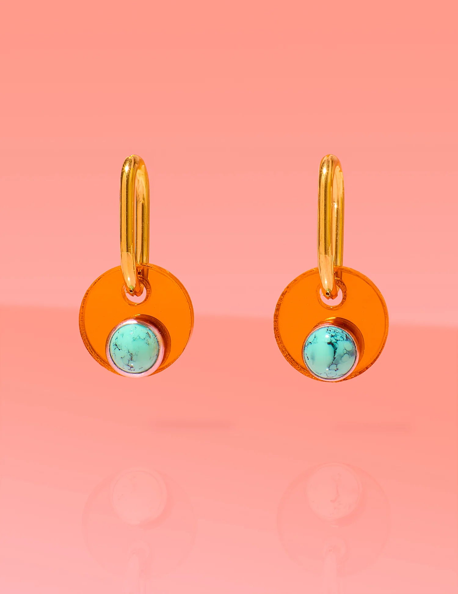 Tribe And Temple Deco Glam Medallion Earring