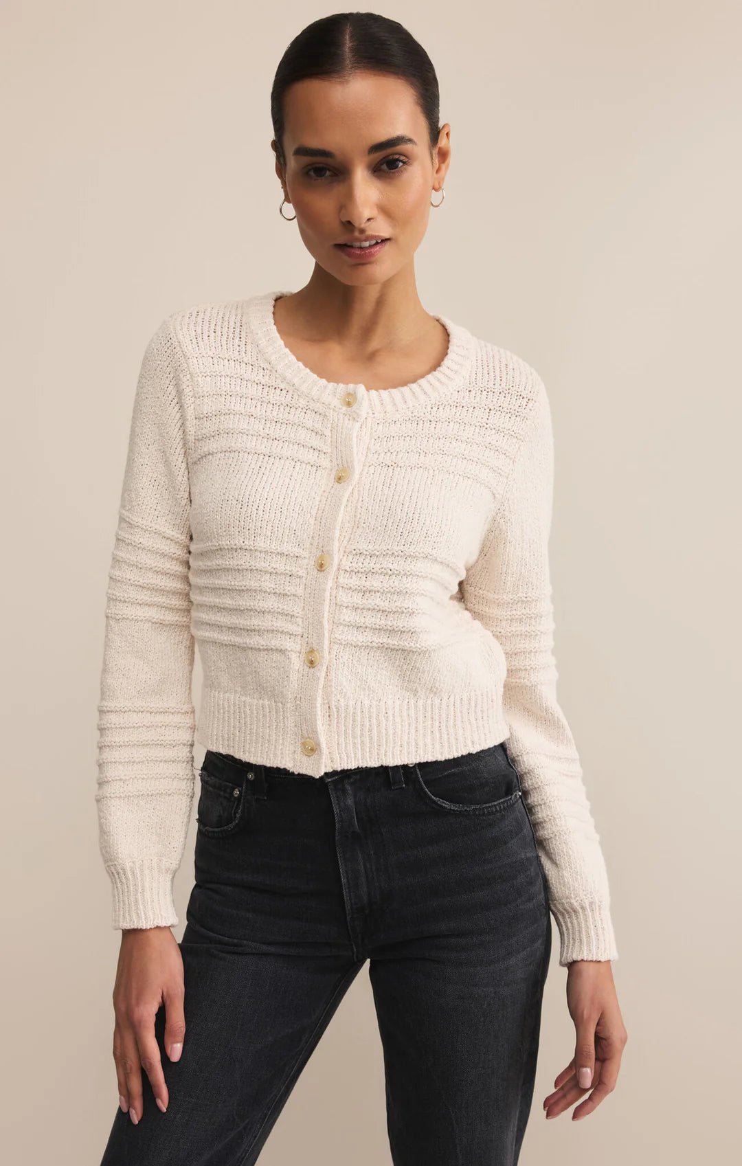 Z Supply Between The Lines Cardigan Crystal