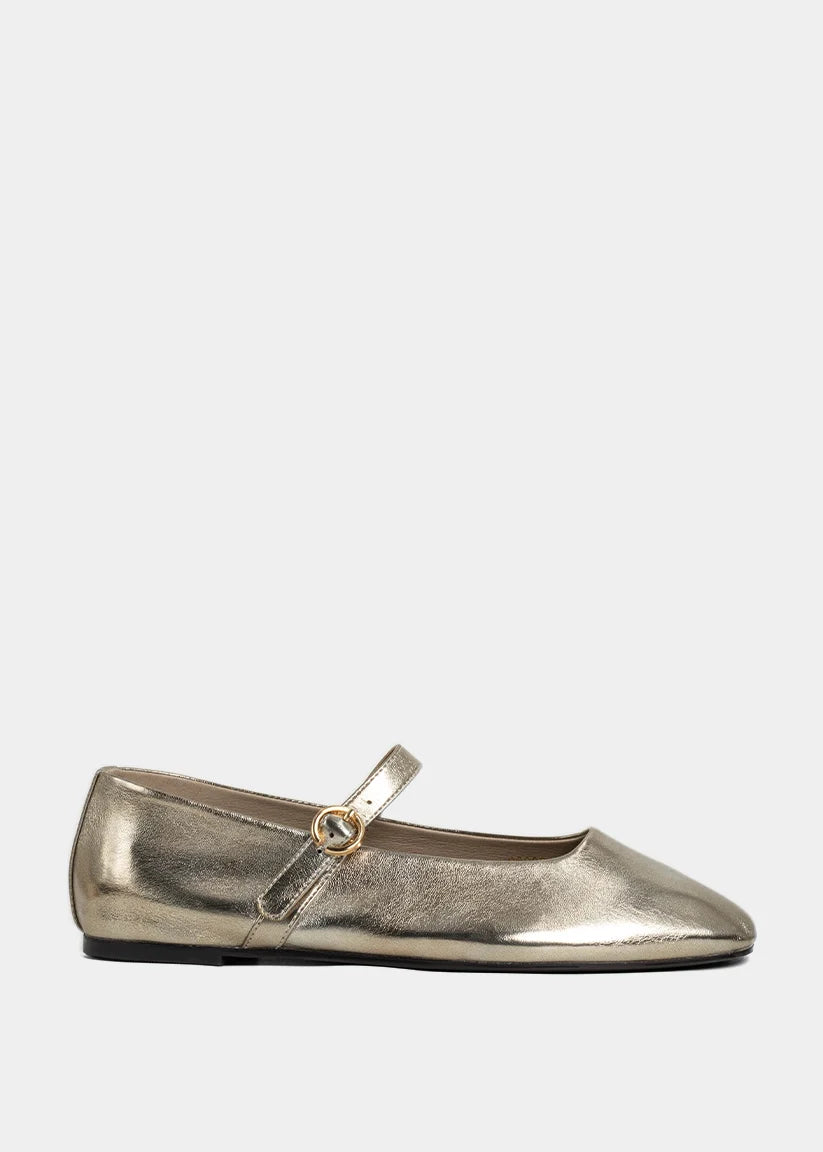 Shu Shop Annabelle Gold Flat