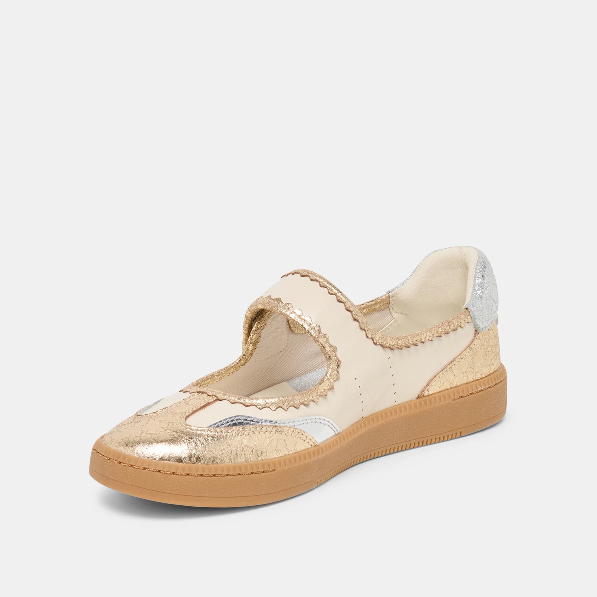 Nanet Metallic Sneakers