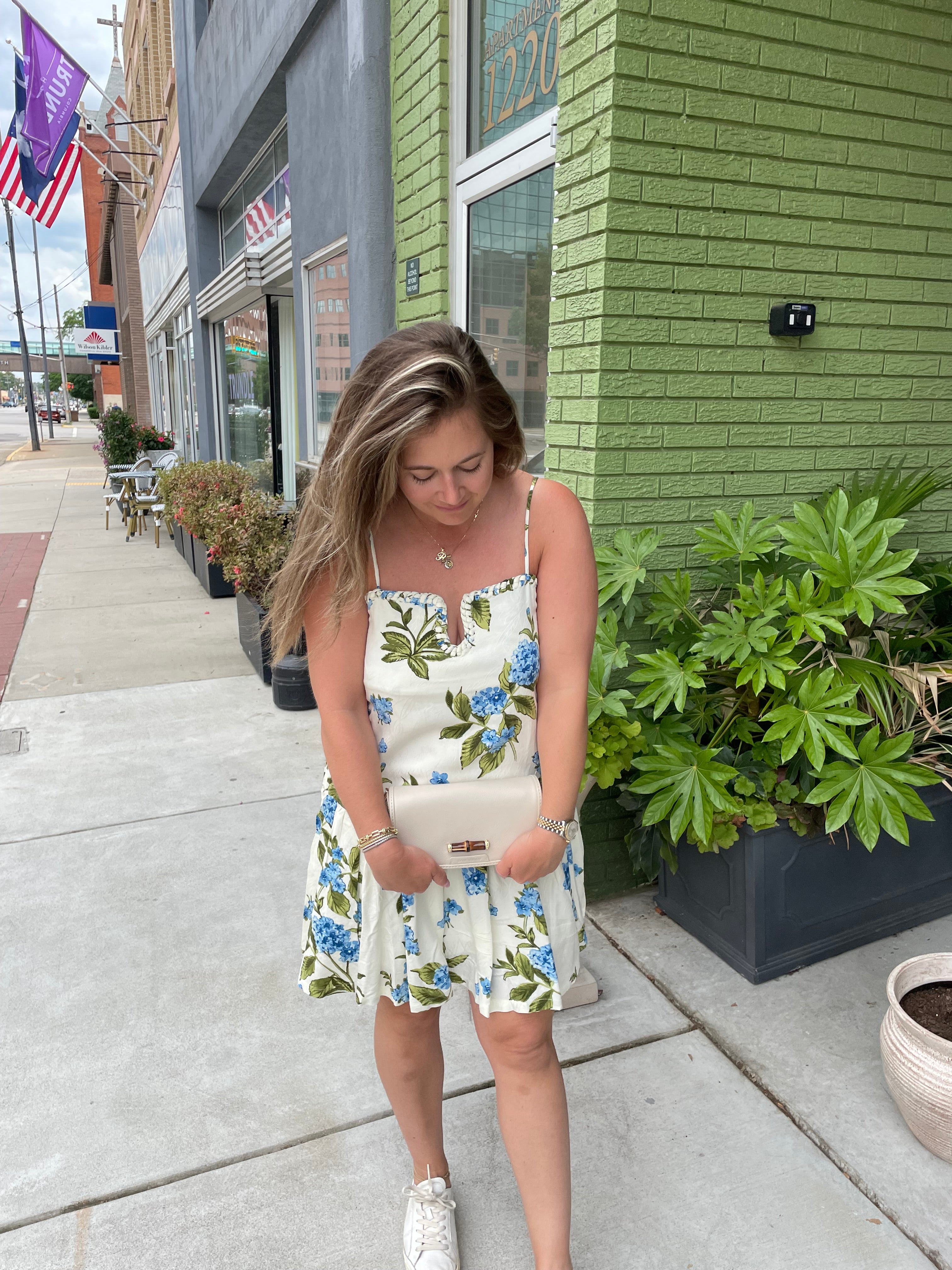 TCEC Floral Mini Dress