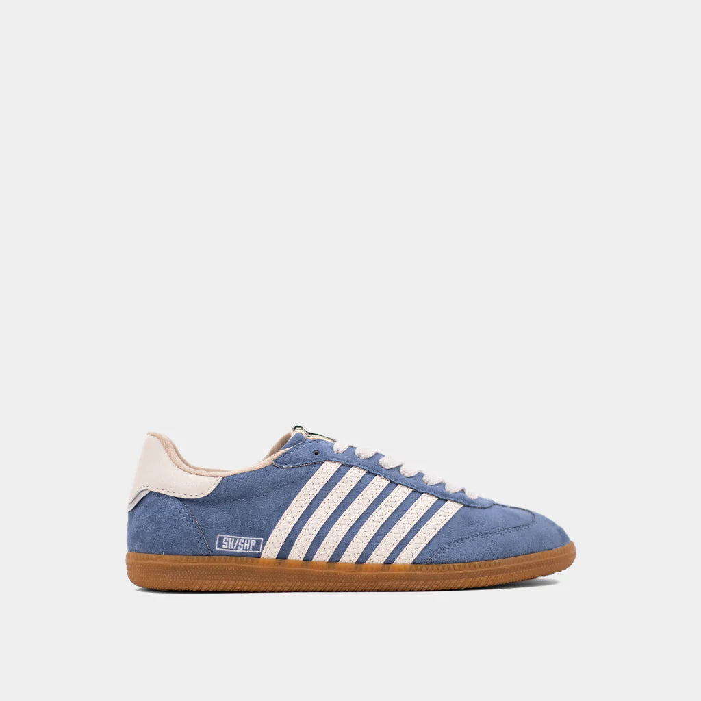 Shu Shop Stevie Blue Suede Sneaker