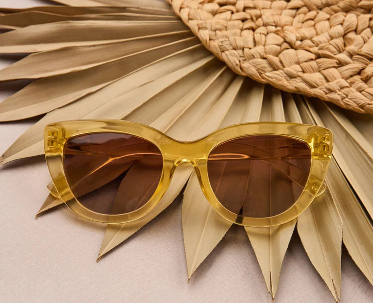 Peepers Capri Polarized Sunglasses Yellow