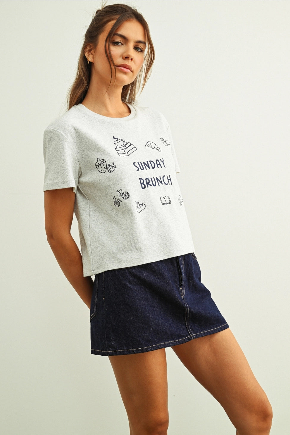 Miou Muse Sunday Brunch Tee