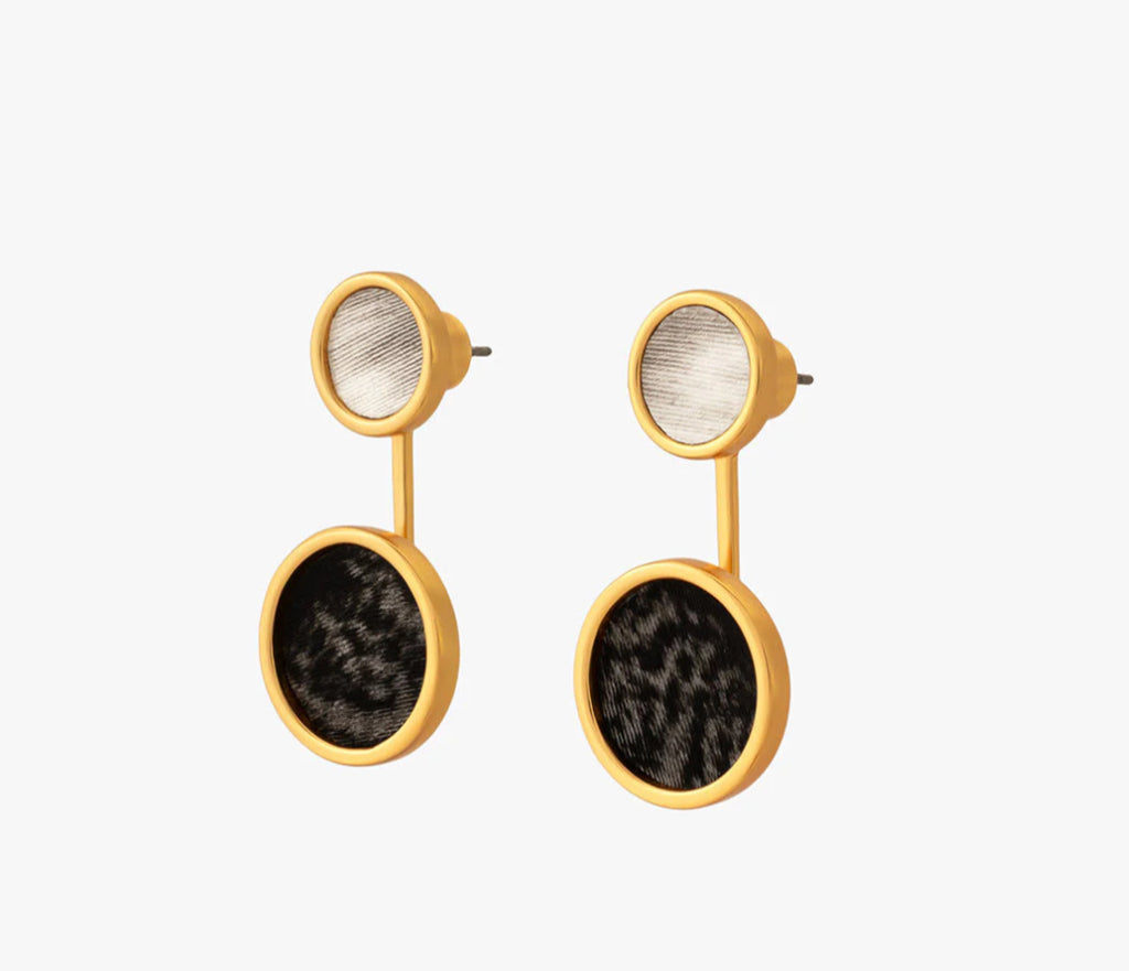 Brackish Riley Bezel Jacket Earring