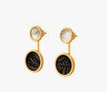 Brackish Riley Bezel Jacket Earring