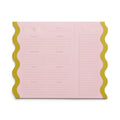 Design Works Meal Planners Note Pad Pink And Chartreuse
