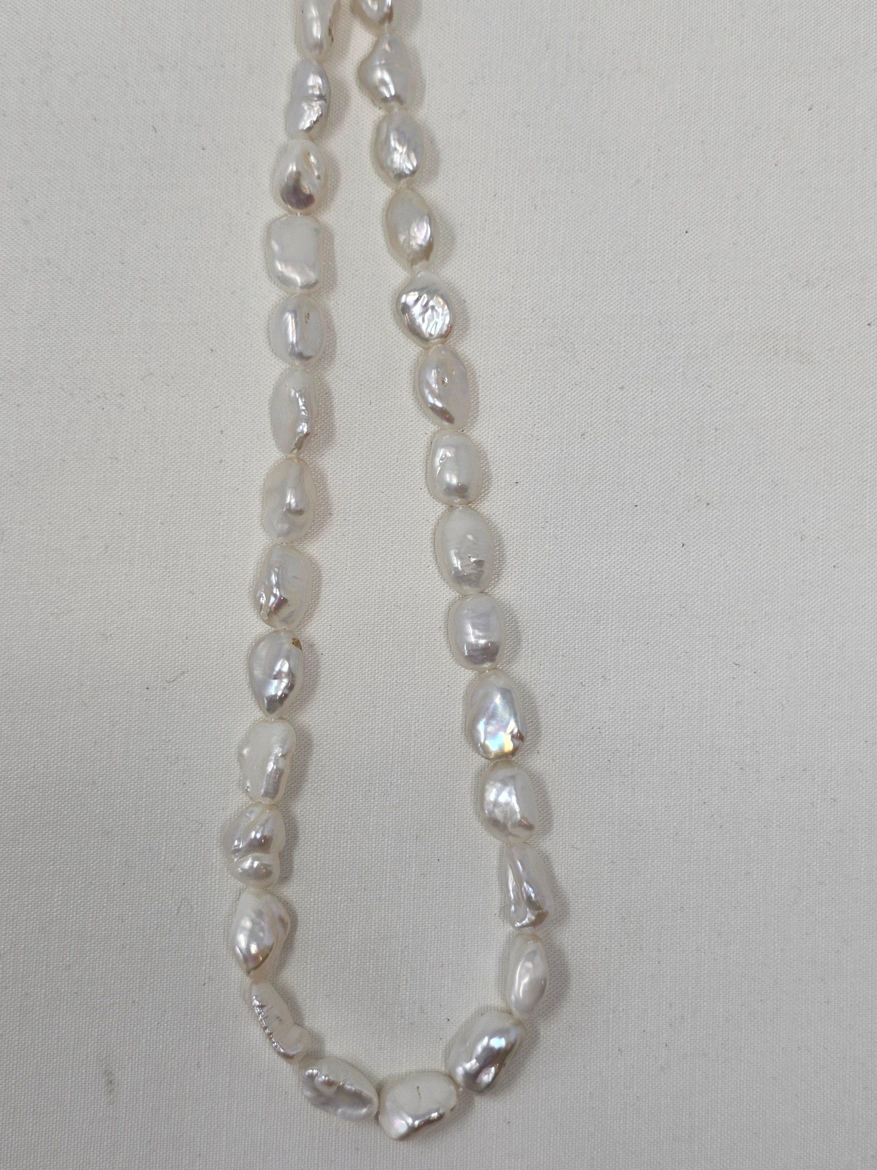 Dina Mackney Freshwater Pearl Toggle Necklace