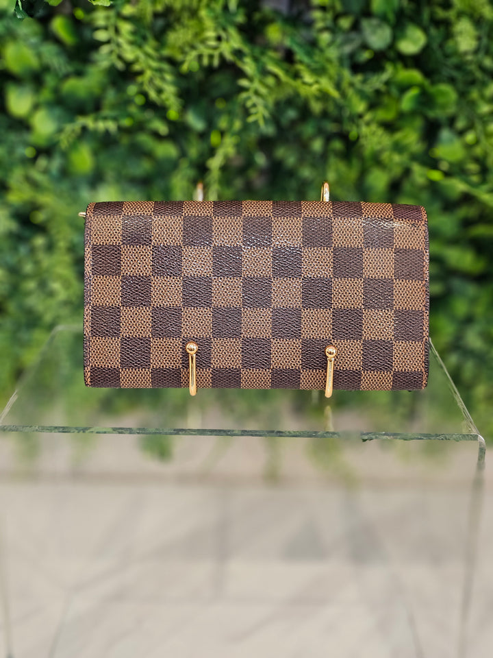 Louis Vuitton Damier Ebene Long Wallet