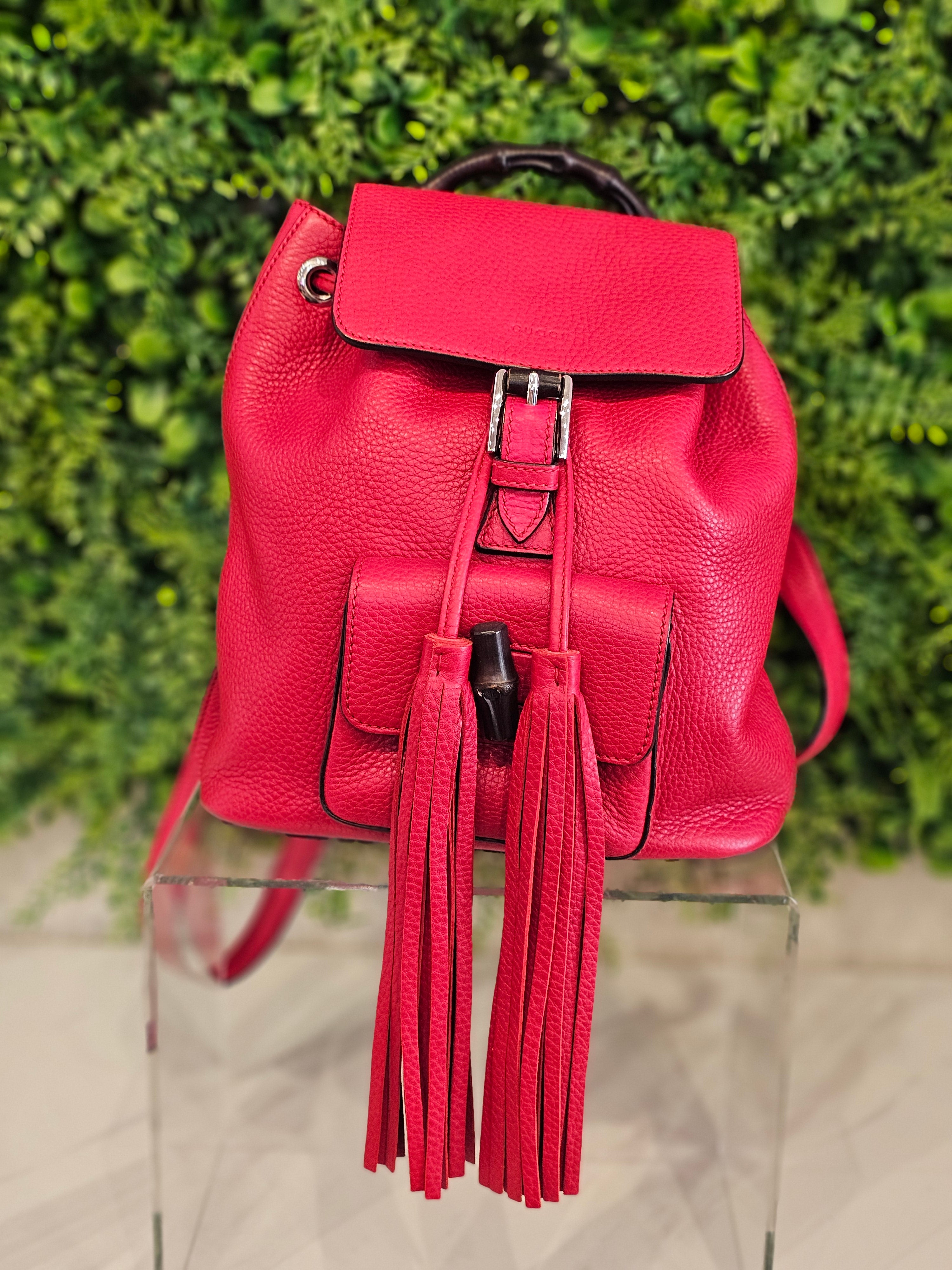 Gucci Bamboo Backpack