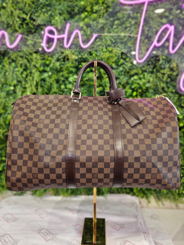 Louis Vuitton Damier Ebene Duffle