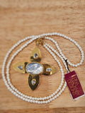 Dina Mackney Floral Pendant with Quartz
