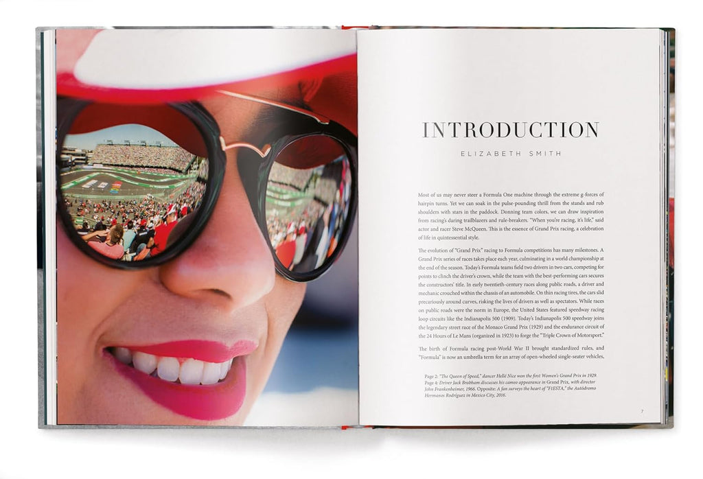 The Stylish Life Grand Prix Coffee Table Book