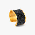 Brackish Molly Stingray Leather Cuff
