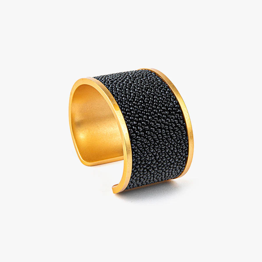 Brackish Molly Stingray Leather Cuff