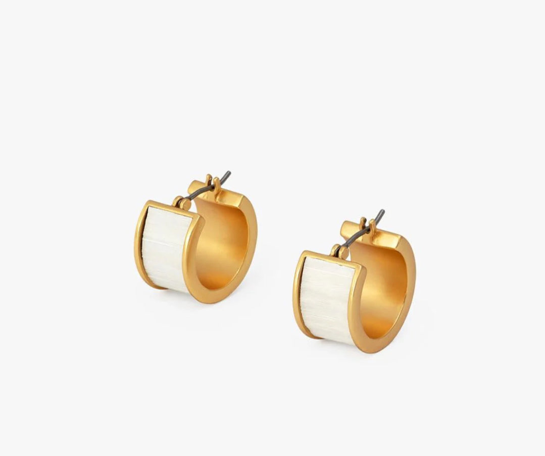 Brackish Dunmore Two Piece Hoop Earring