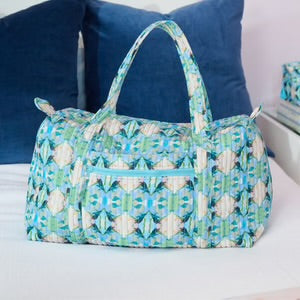 Laura Park Island House Quilted Duffle Bag