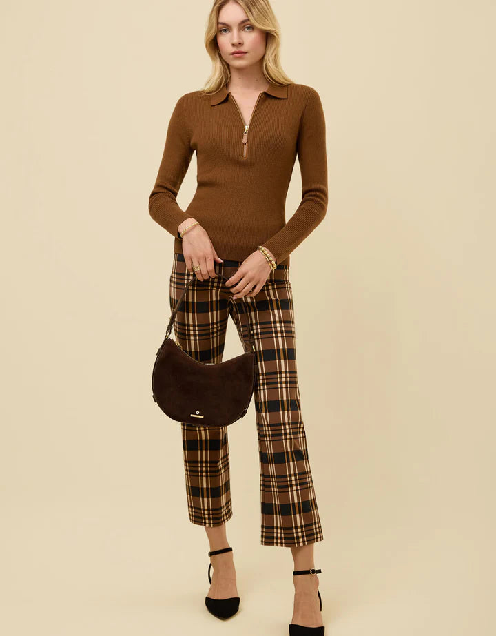 Spartina Toffee Nellie Polo Sweater