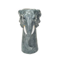 Creative Co Op Stoneware Elephant Vase