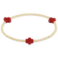 Enewton Small Gold Bead Cross Bracelet