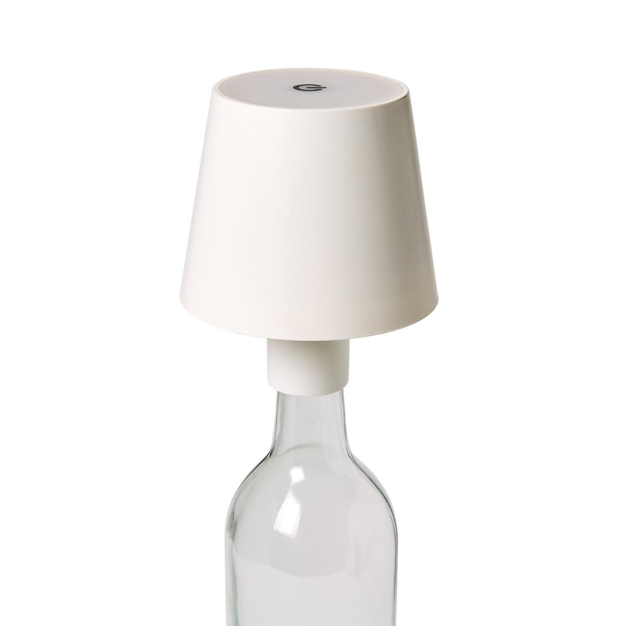 Twos Company LED Portable White Lampshade