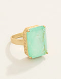 Spartina 449 Naiad Rectangle Ring Sea Foam