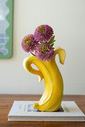 Kalalou Ceramic Banana Vase