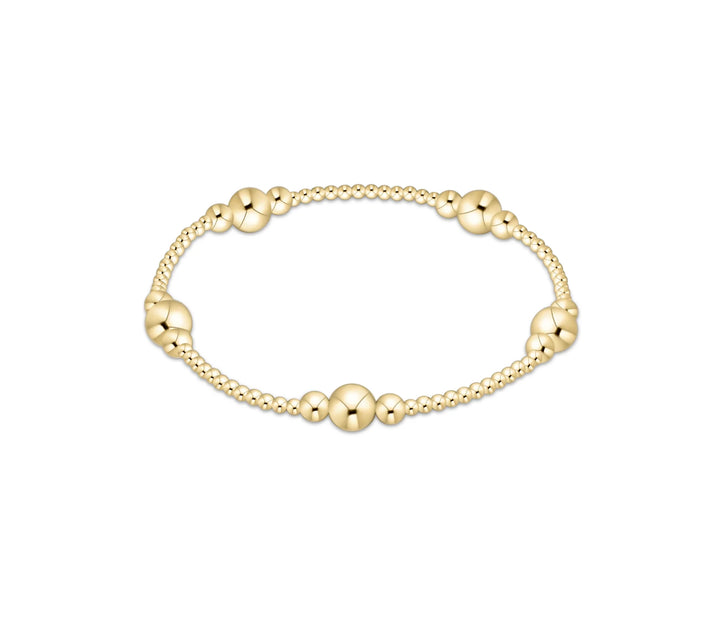 Enewton Purpose Gold Bead Bracelet