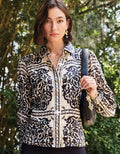 Spartina Bridge Street Tiles Aliya Blouse
