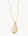 Spartina 499 Palmetto Tree Necklace 32” Mother Of Pearl