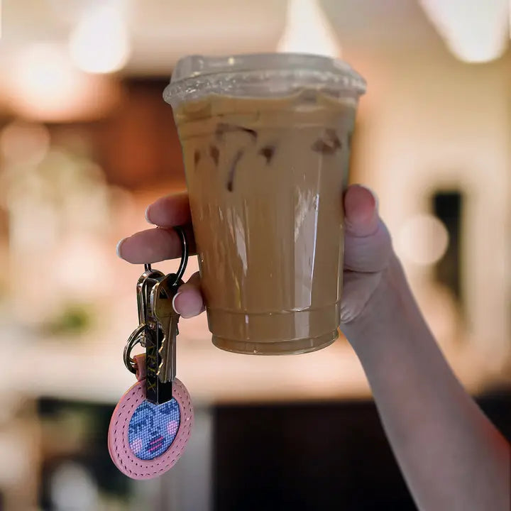 Happy Stitching Key Fob Needlepoint Kit