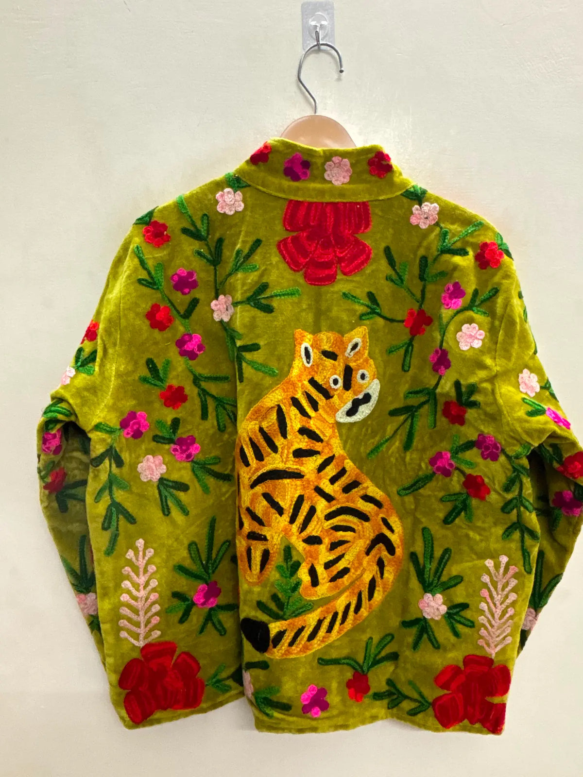 Zoshak Velvet Embroidered Jacket