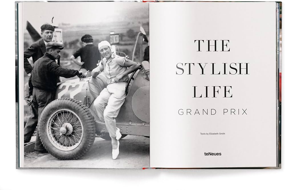 The Stylish Life Grand Prix Coffee Table Book