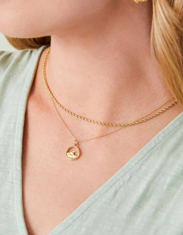 Spartina 499 May River 17” Gold Necklace