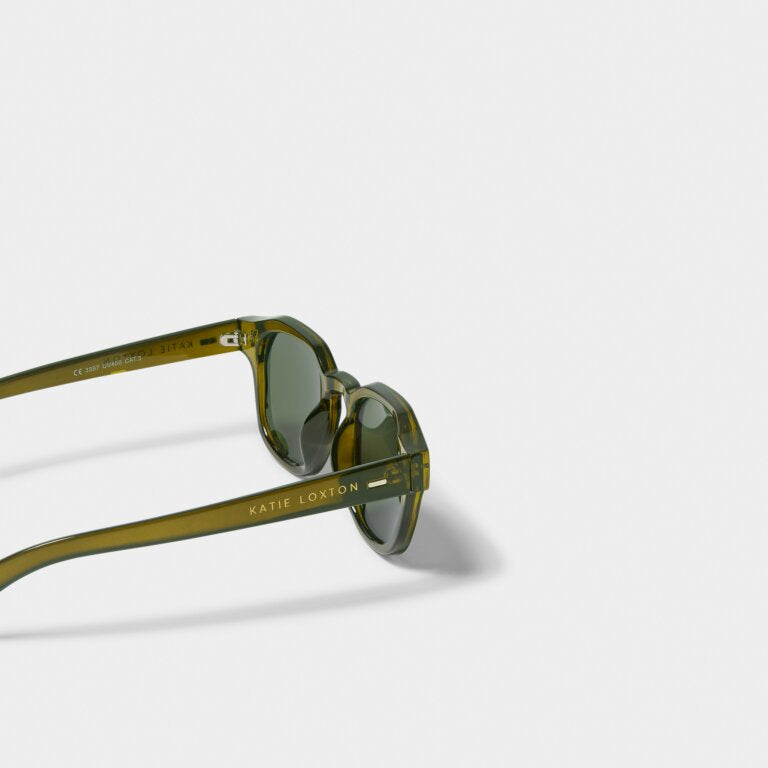 Katie Loxton Milos Olive Green Sunglasses