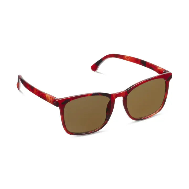 Peepers Mateo Sun Fire Tortoise Polarized Sunglasses