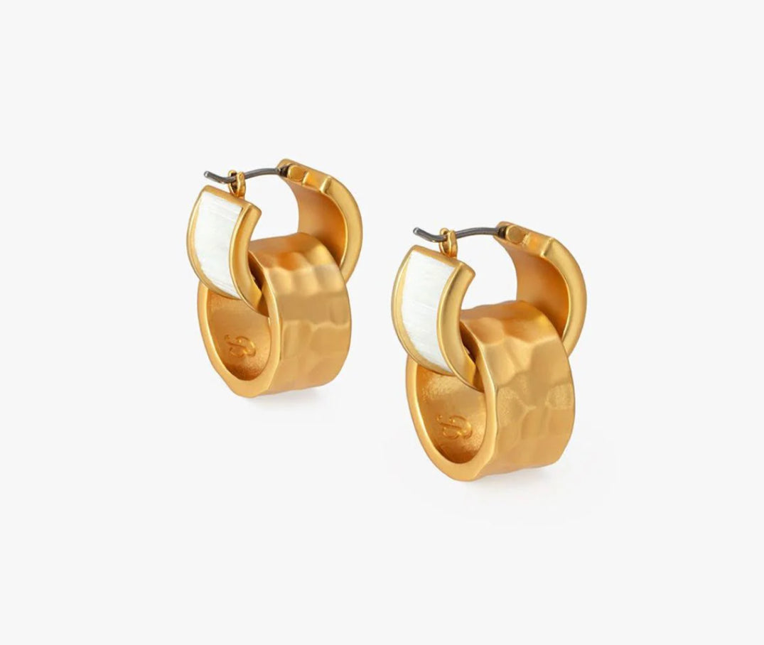 Brackish Dunmore Two Piece Hoop Earring