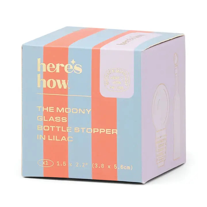 Here’s How Moony Glass Bottle Stopper