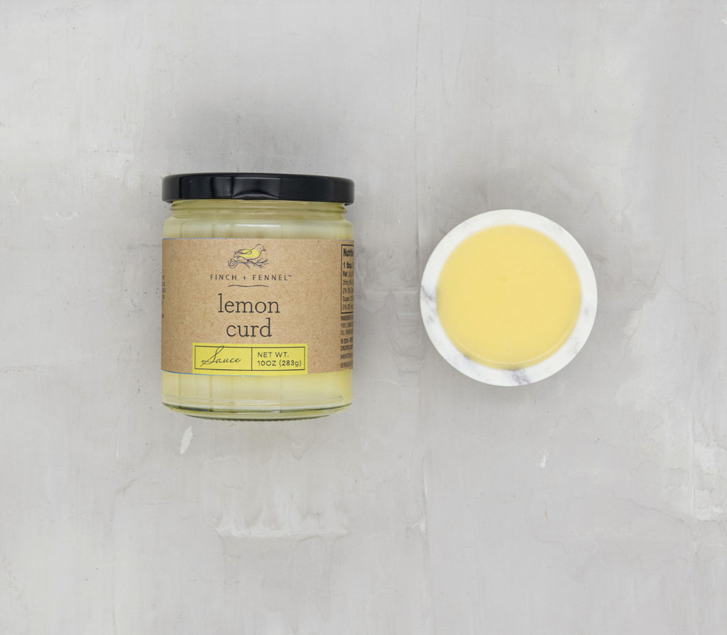 Finch and Fennel Lemon Curd Sauce
