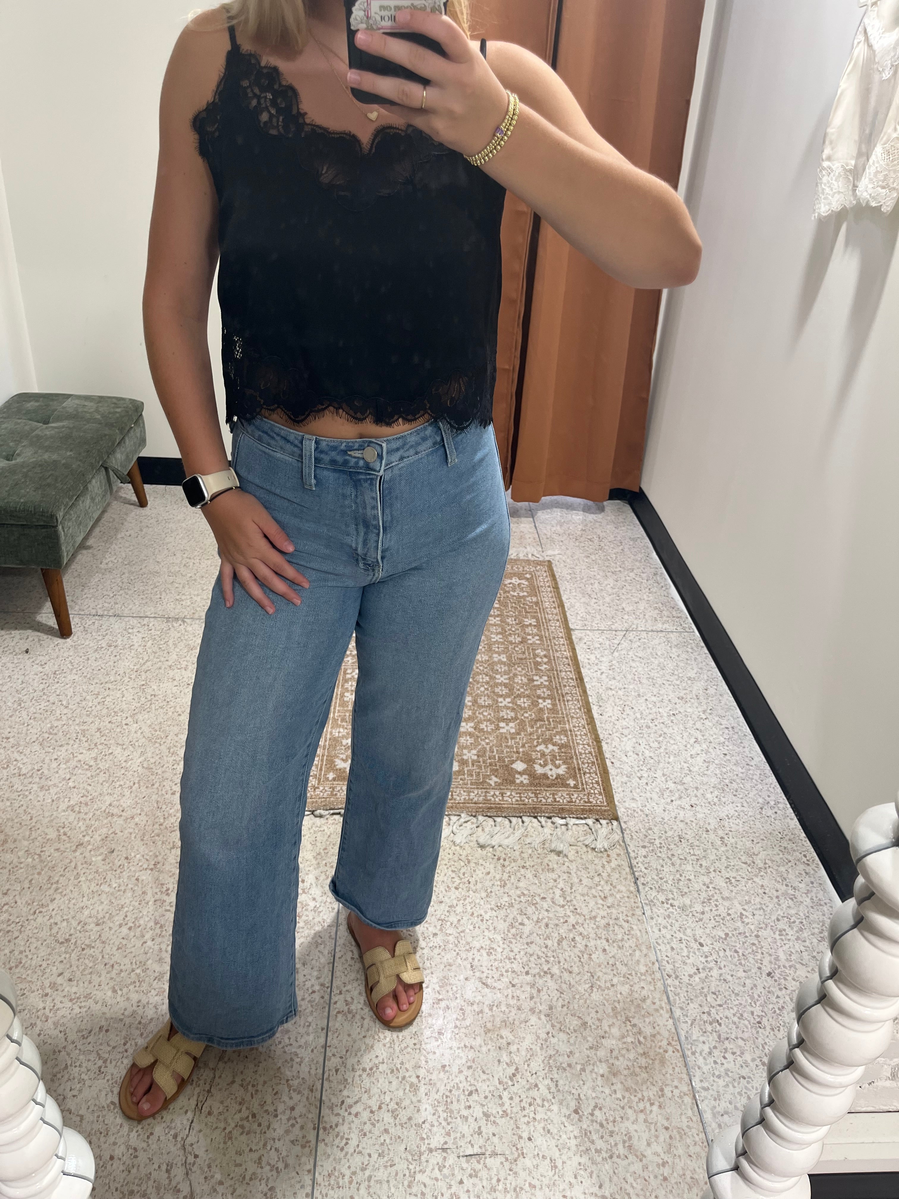 RESET Lace Trim Camisole