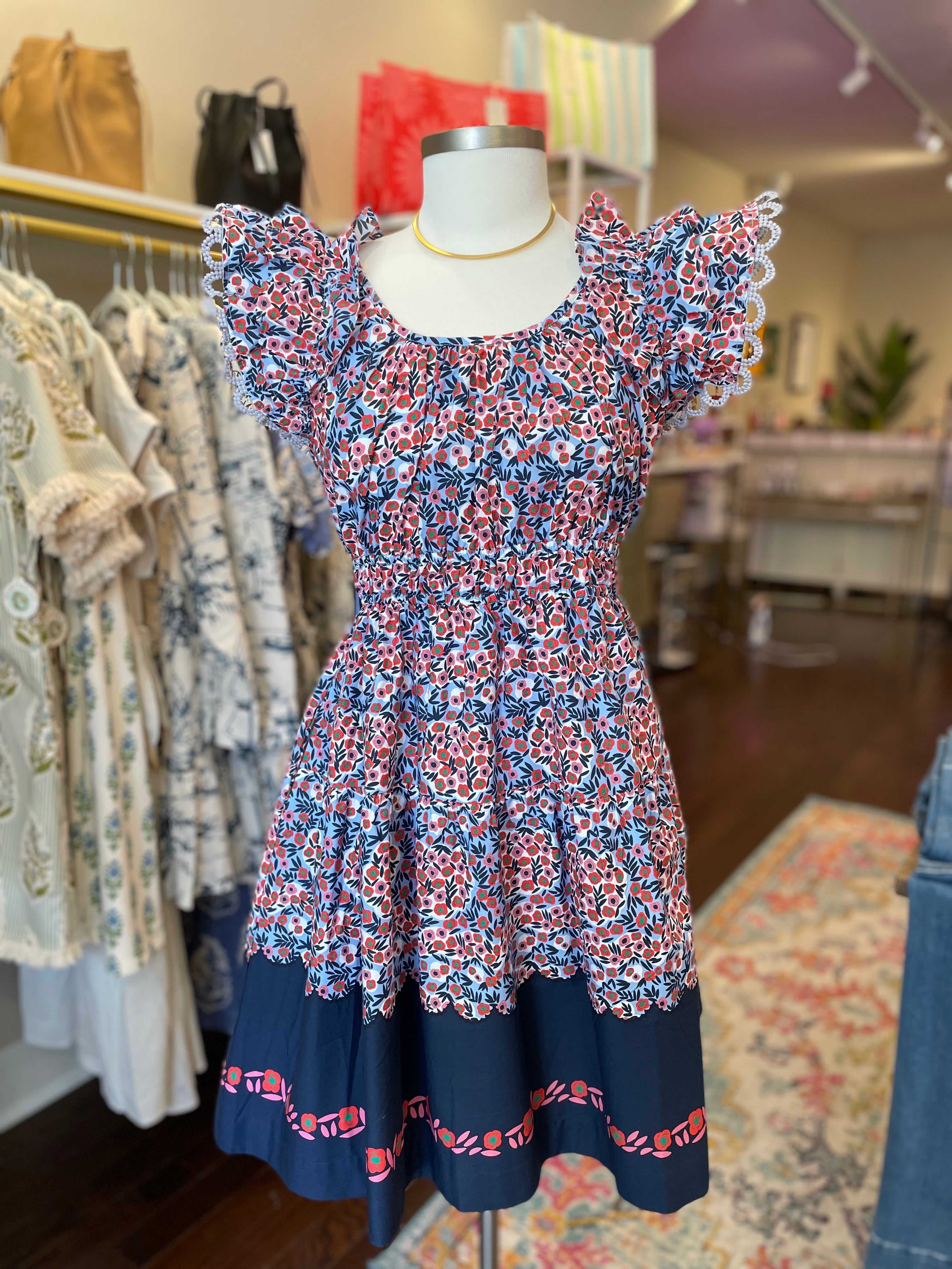 Emily Lovelock Piper Mini Dress