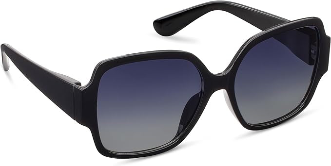 Peepers Cancun Polarized Sun Black 0.00 Glasses