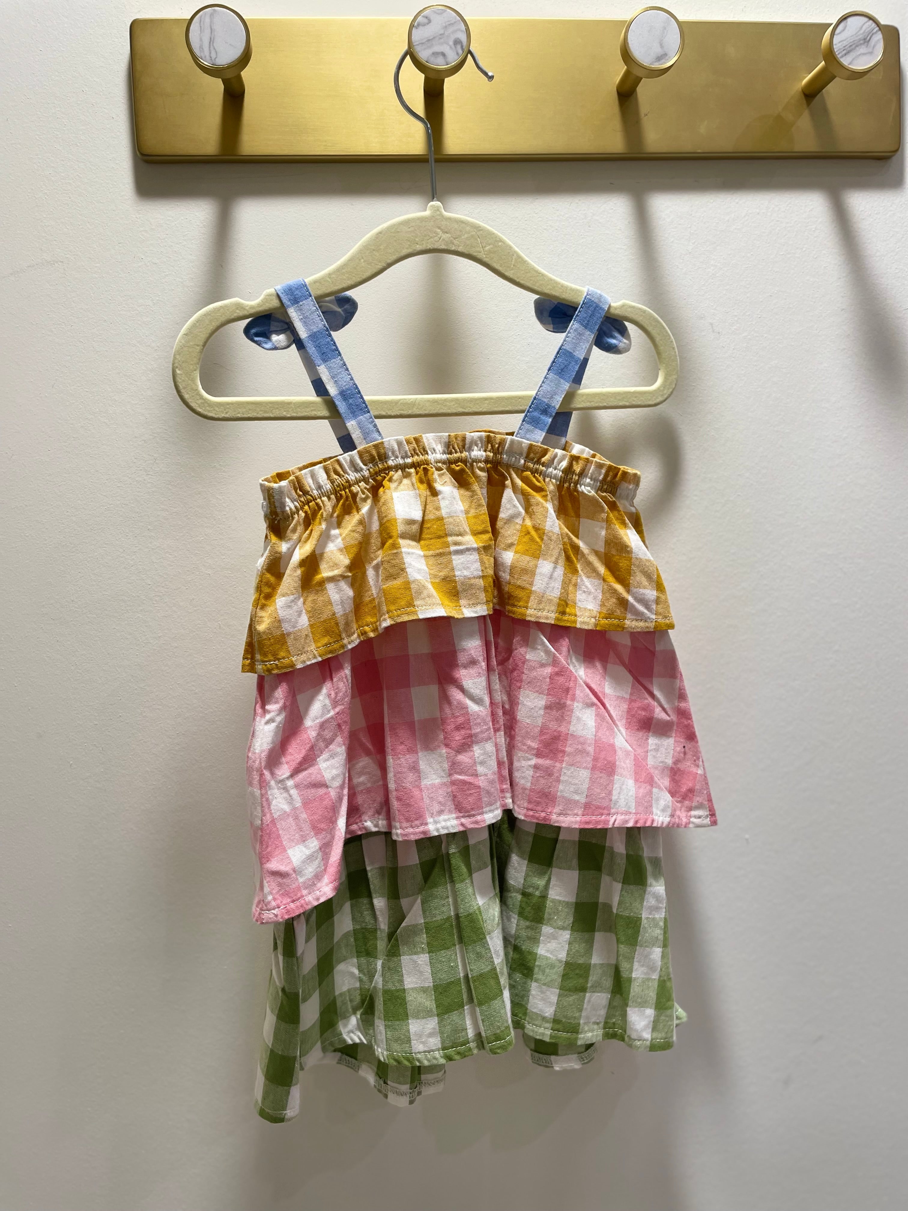 Mudpie Coldplay Gingham Dress