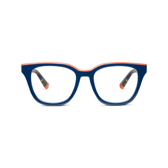 Peepers Trapeze Navy Reading Glasses