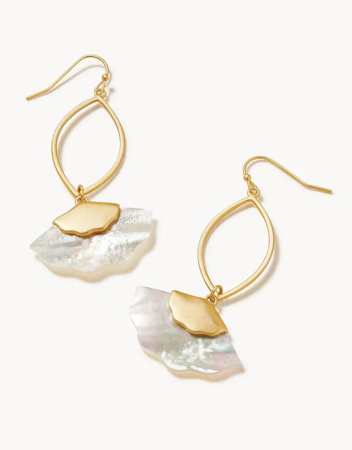 Spartina 449 Buttercup Earrings Mother-of-Pearl