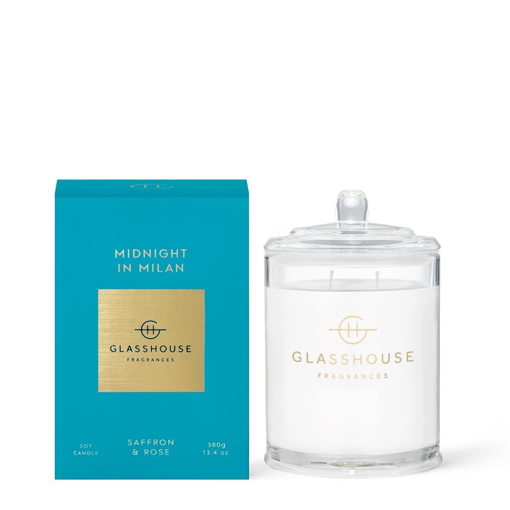 Glass House Midnight In Milan 13.4oz Candle