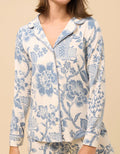 Spartina Garden Toile Pajama Top